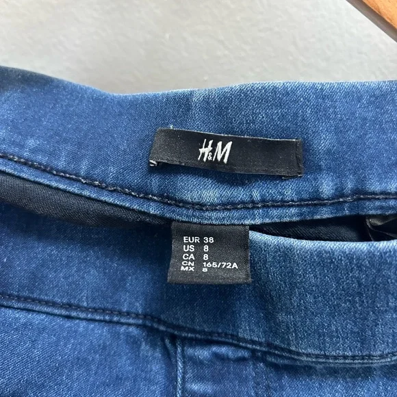 Women's Blue Jeggings H&M - Picture 2 of 3